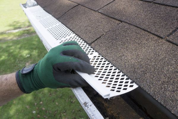 Gutter Cap Installation in Kernersville